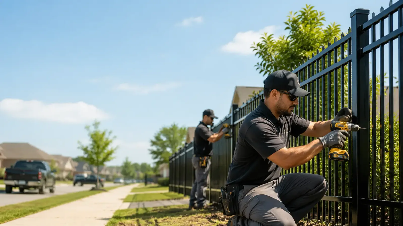 Metal Fence Installation in Galloway, OH